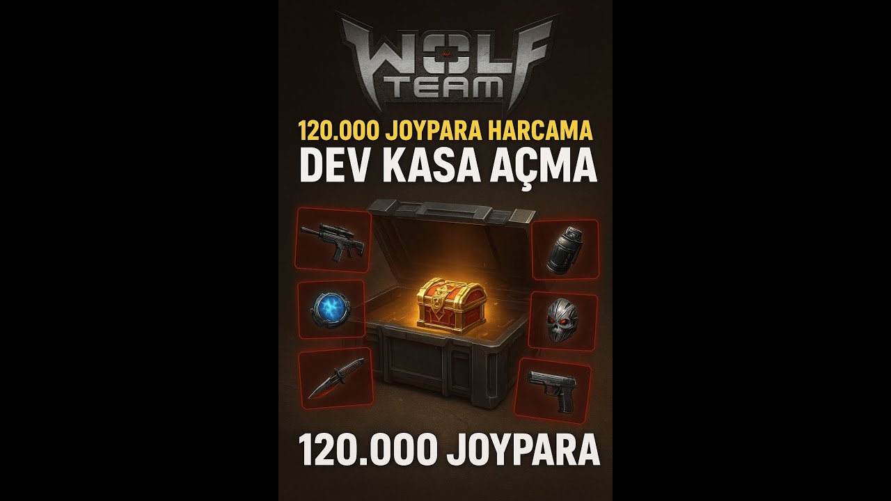 120.000 Joypara Yatırdım, ÇIKANLARA ŞOK OLDUM! Wolfteam Kasa Açma