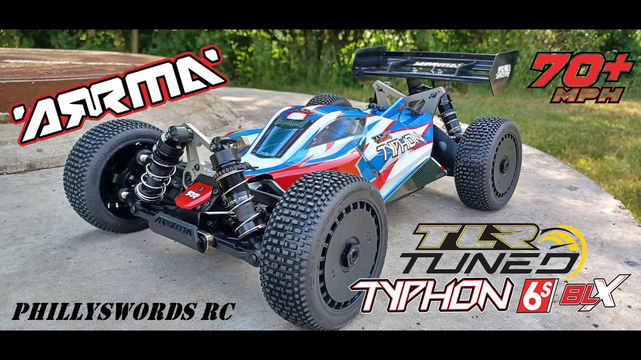Распаковка и тестирование Arrma Typhon 6S TLR