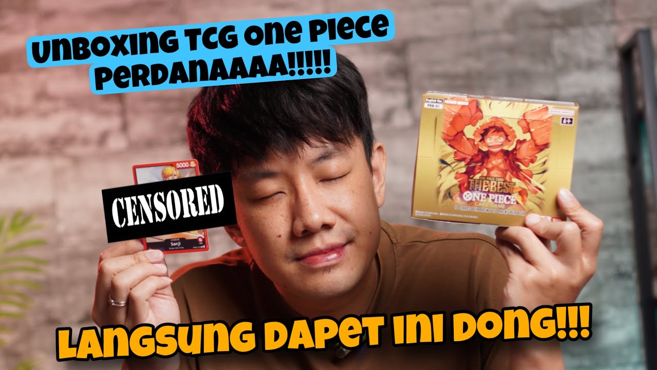 FIRST TIME BREWEK TCG ONE PIECE!! IMMEDIATELY 1 BOX IS CRAZY!!! BURN 3 MILLION MONEY TO GET THIS ...