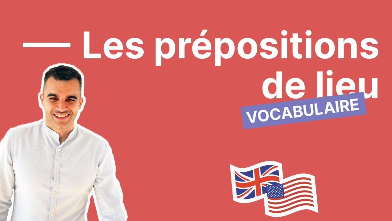 Prépositions de Lieu en Anglais📍 : In, At, On, Around, Below, Above, In front of, etc.