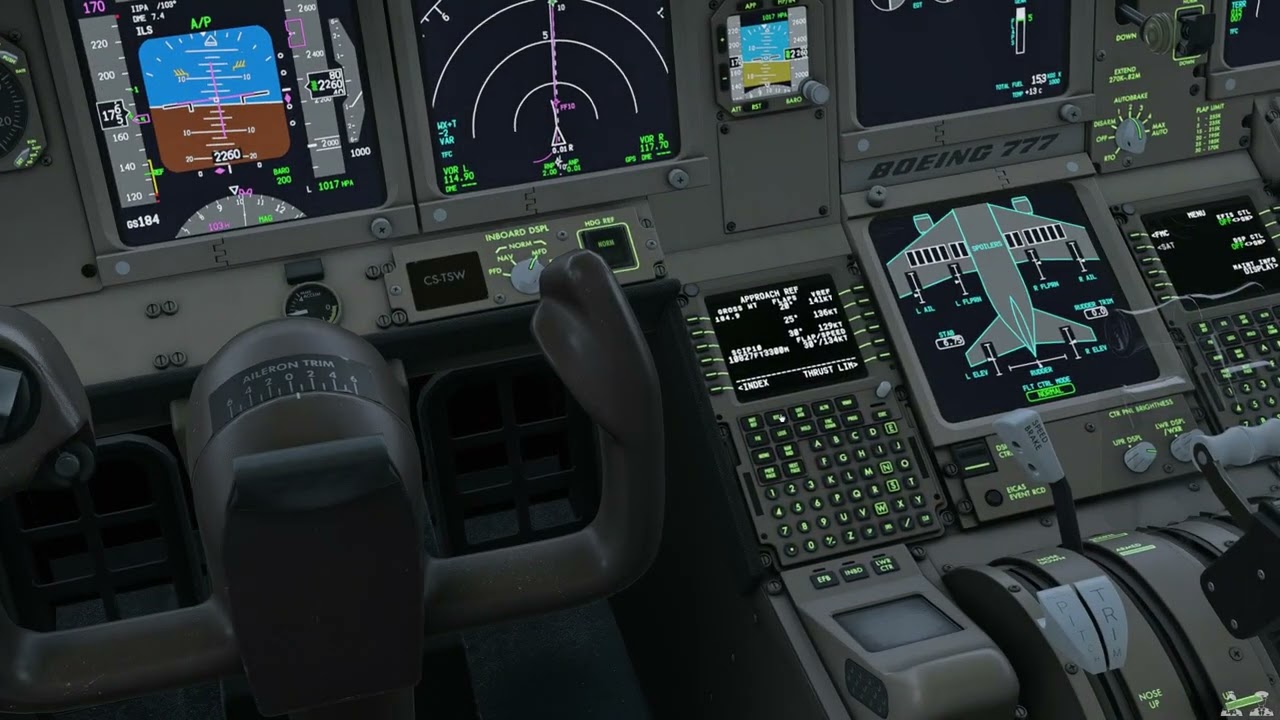 Boeing 777-200ER | Isla De La Páscoa landing (SCIP) | X-Plane 12