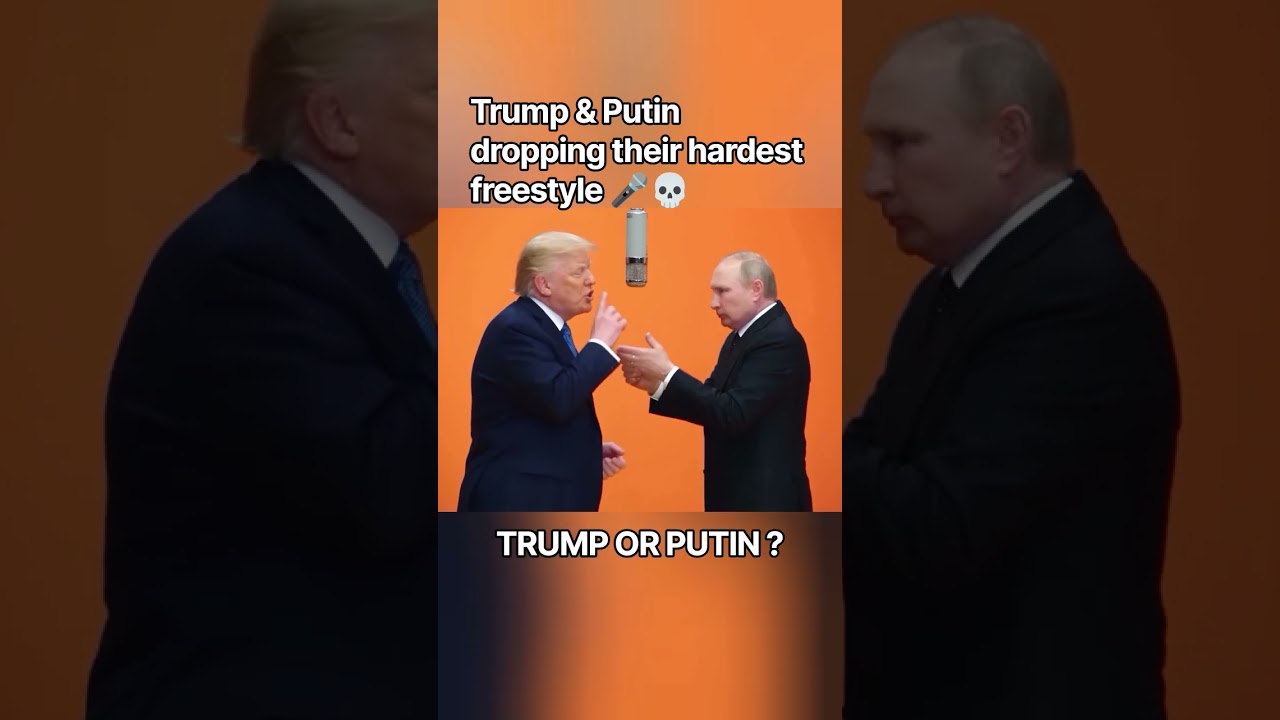Trump & Putin dropping their hardest freestyle 🎤💀#shorts #trump #putin