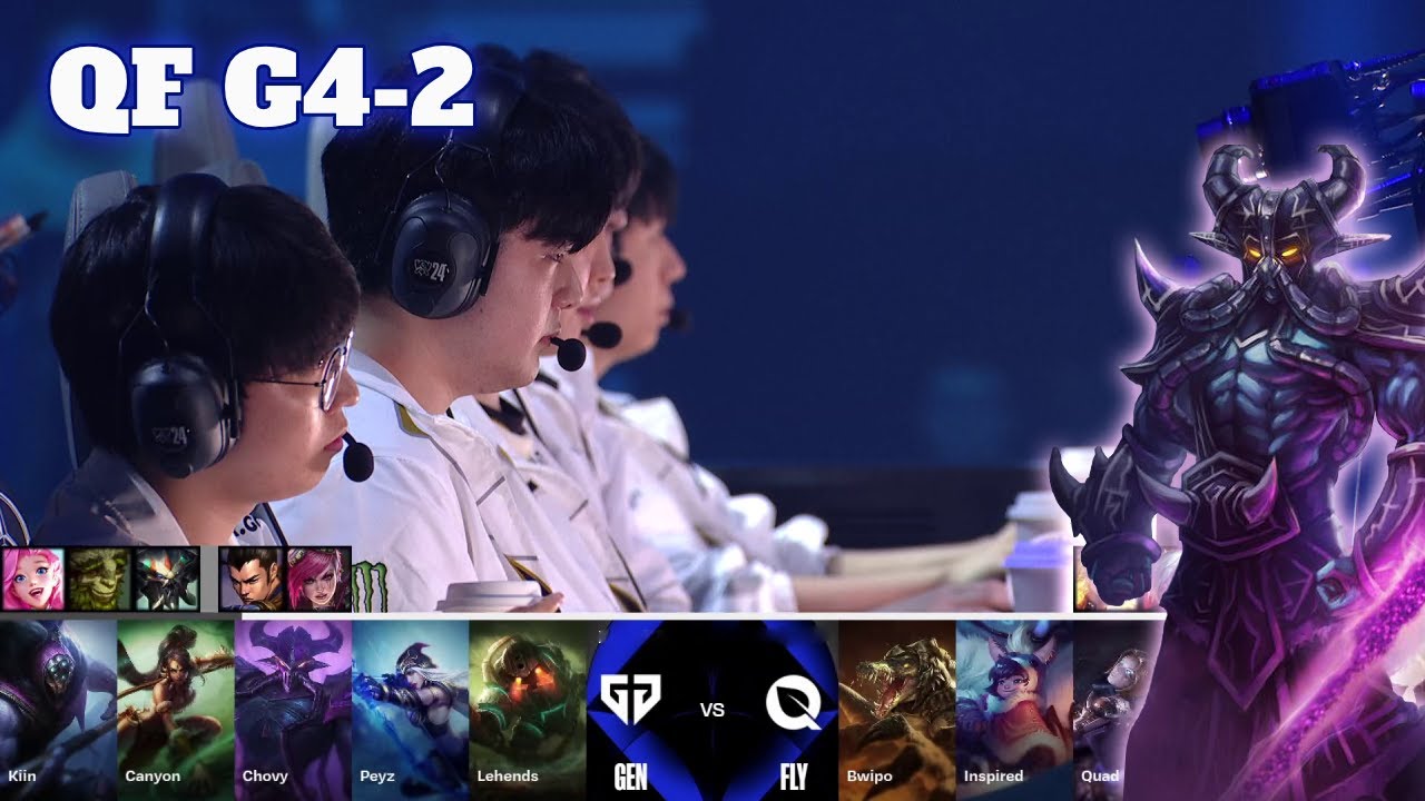 GEN vs FLY - Game 2 | Quarter Final LoL Worlds 2024 | Gen.G vs FlyQuest G2 full