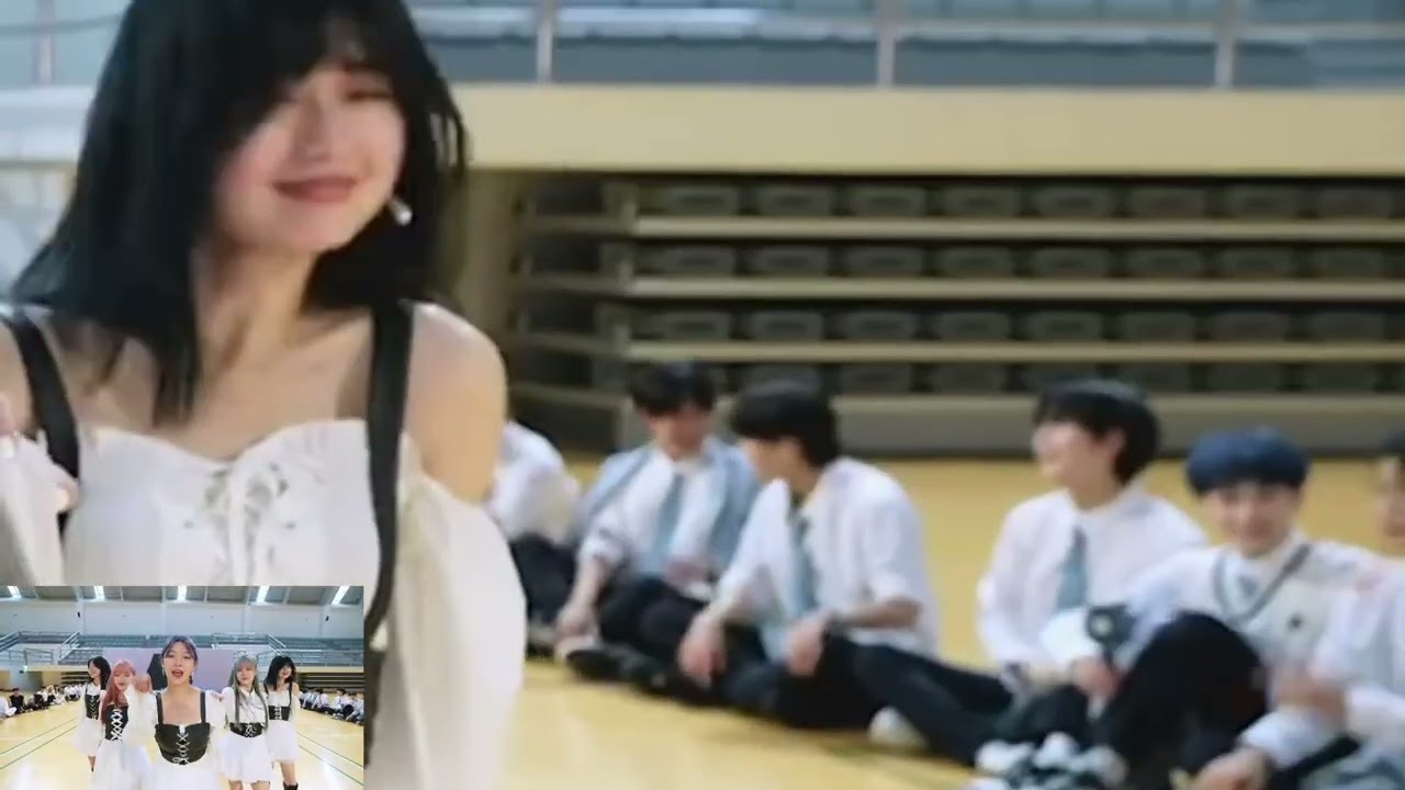 AB PROJECT MEMBERS REACTION TO AB GIRLS ( FEEL MY RHYTHM ) DANCE COVER | RIGHT VERSION