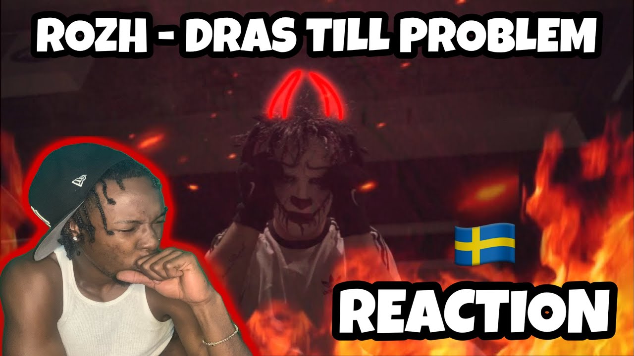 AMERICAN REACTS TO SWEDISH DRILL RAP! Rozh - Dras Till Problem ENGLISH SUBTITLES