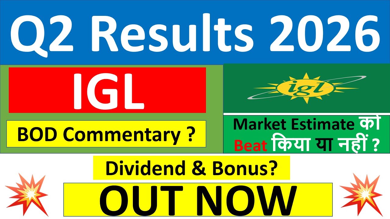 IGL Q2 results 2026 | Indraprastha Gas results today | IGL Share News | IGL Share latest news today