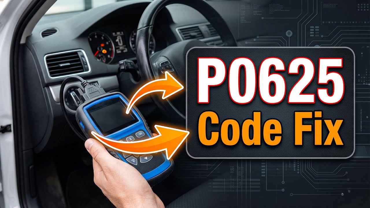How To Fix P0625 Code - Generator Field F Terminal Circuit Low - Alternator Repair