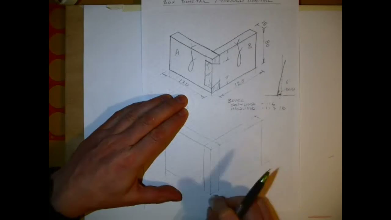 How to sketch a Box Dovetail