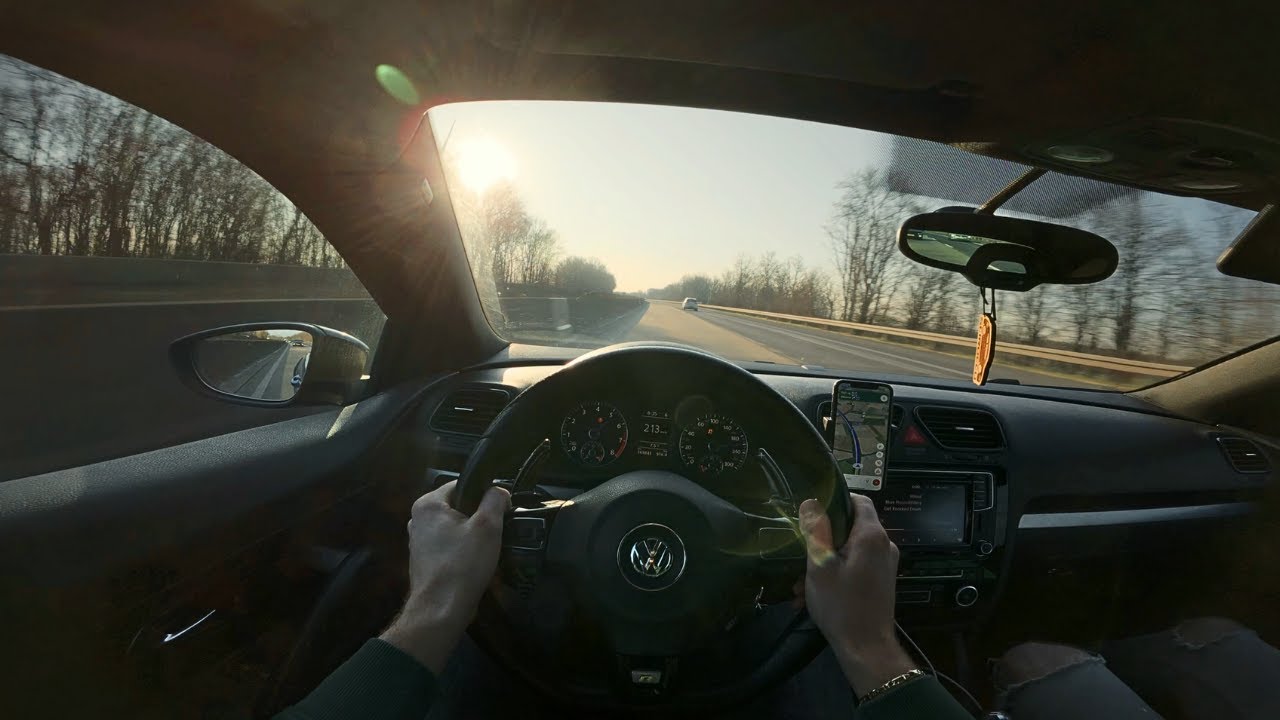 AUTOBAHN + MOUNTAIN ROADS  WITH STAGE 2 VW SCIROCCO R