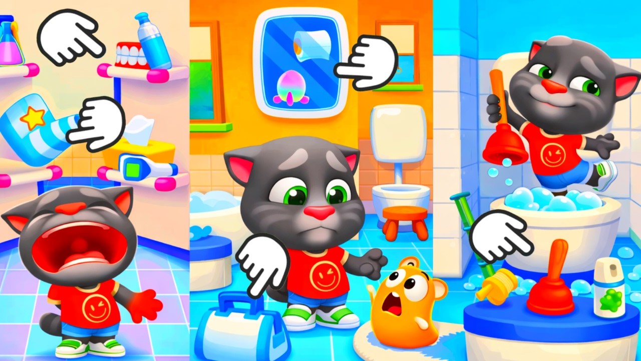 My Talking Tom 2 Big Update 2026 | New Toilet, New Soap, Dentist's Office, Surprise Gadgets 🧀🧀🧀