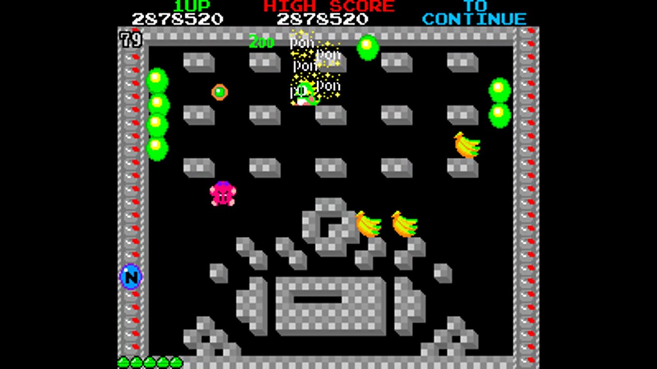 Bobble Bobble [Аркадная версия игры] (1986) {Истинная концовка}