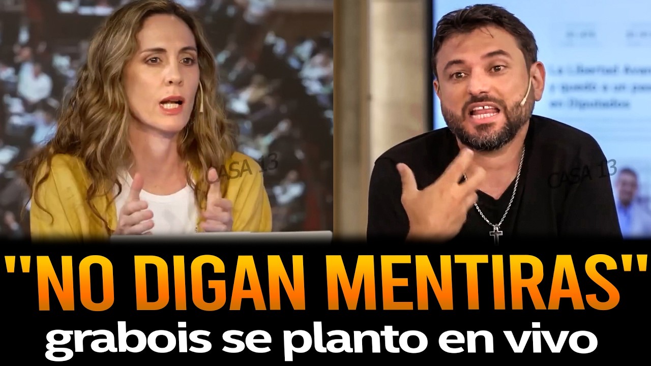 GRABOIS le freno el carro a PERIODISTA en vivo