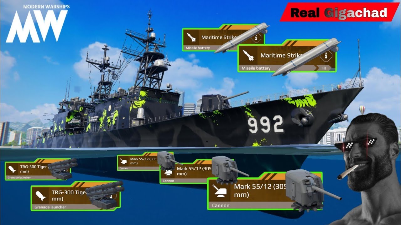 Most Deadliest Destroyer ☠️ Firepower like BB 🔥 - Modern Warships