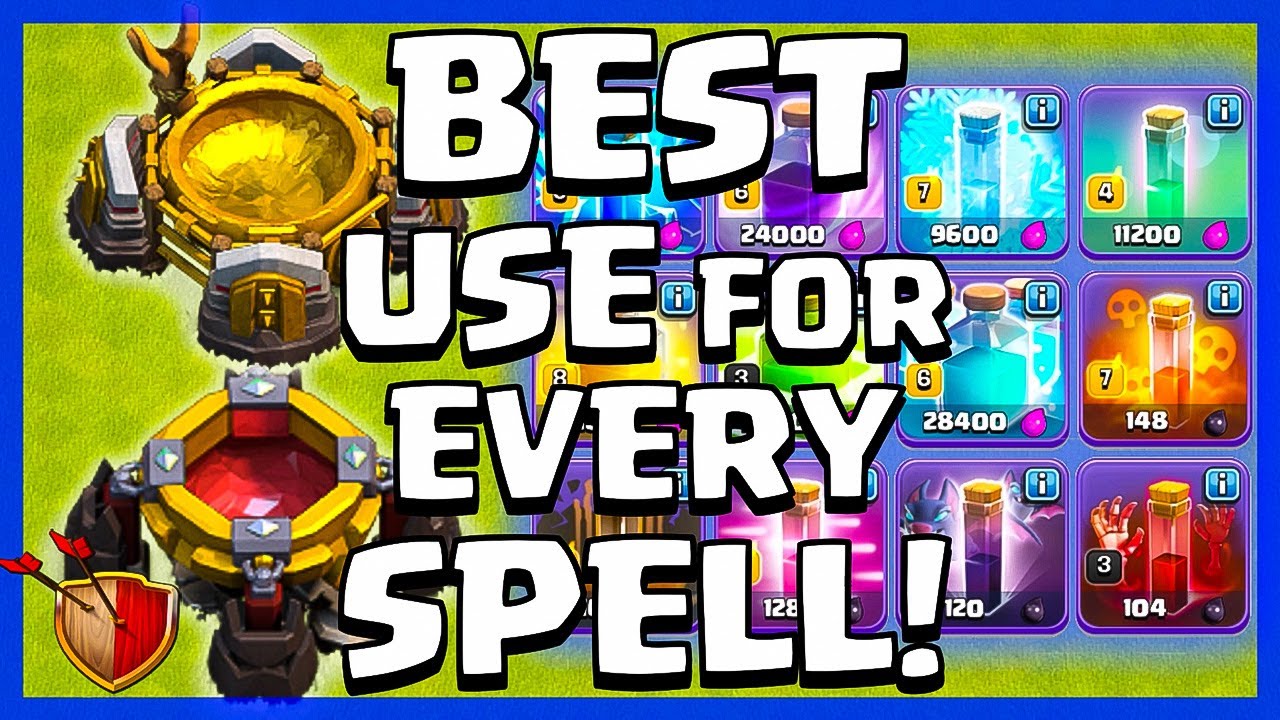 BEST Uses For EVERY SINGLE SPELL | Clash of Clans