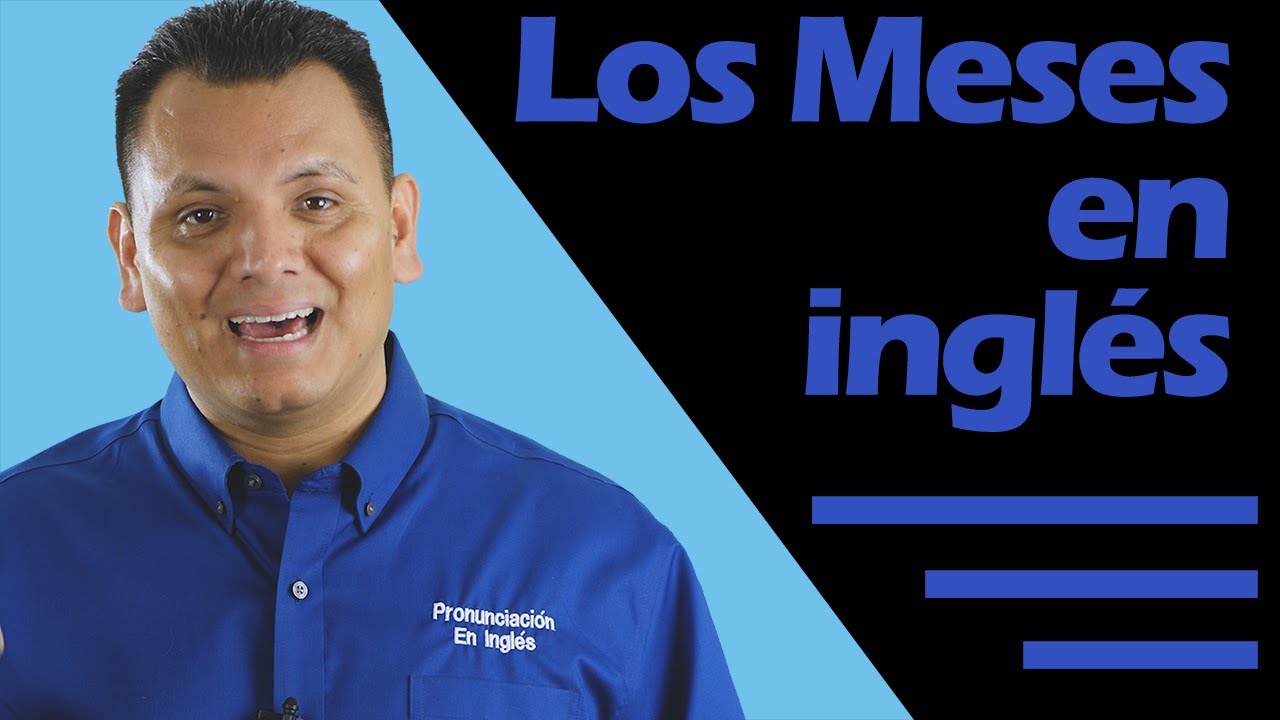 Pronunciación meses en inglés (con símbolos fonéticos)