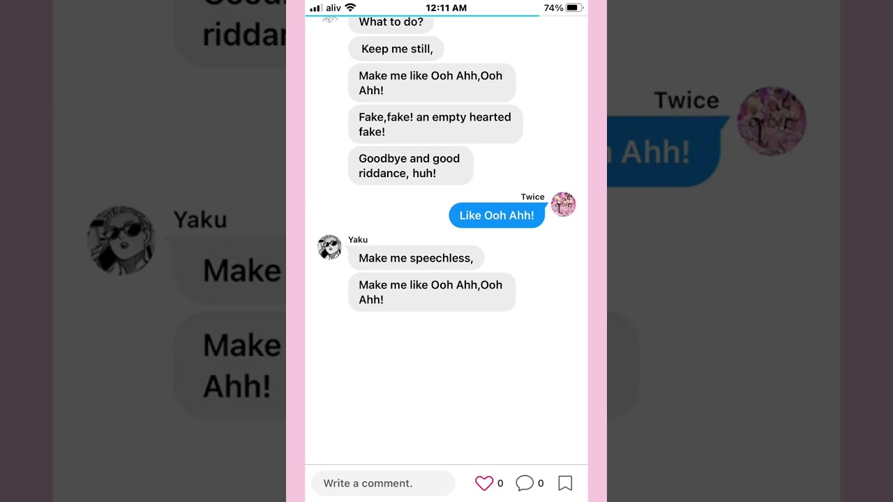 [ Like Ooh-Ahh ] HQ x TWICE || Haikyuu texts