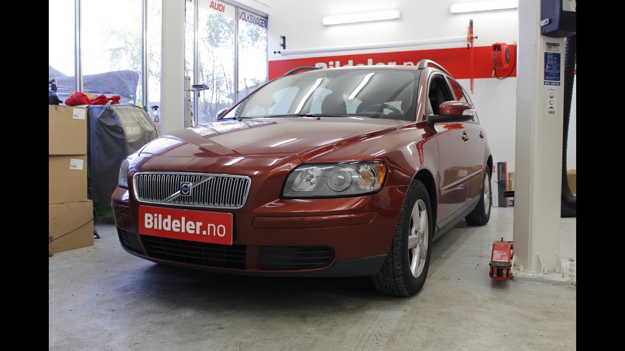 Volvo V50: Hvordan bytte motorolje og filter, 1.6 Diesel - 2004 til 2012 mod.