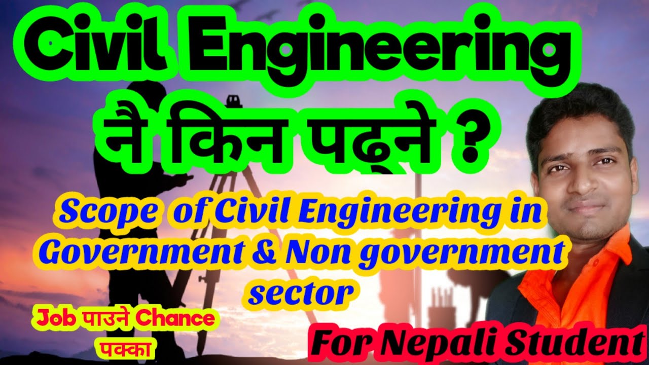 Scope of civil engineer in Nepal ! Civil engineering scope ! civil engineer ! Civil Engineering King