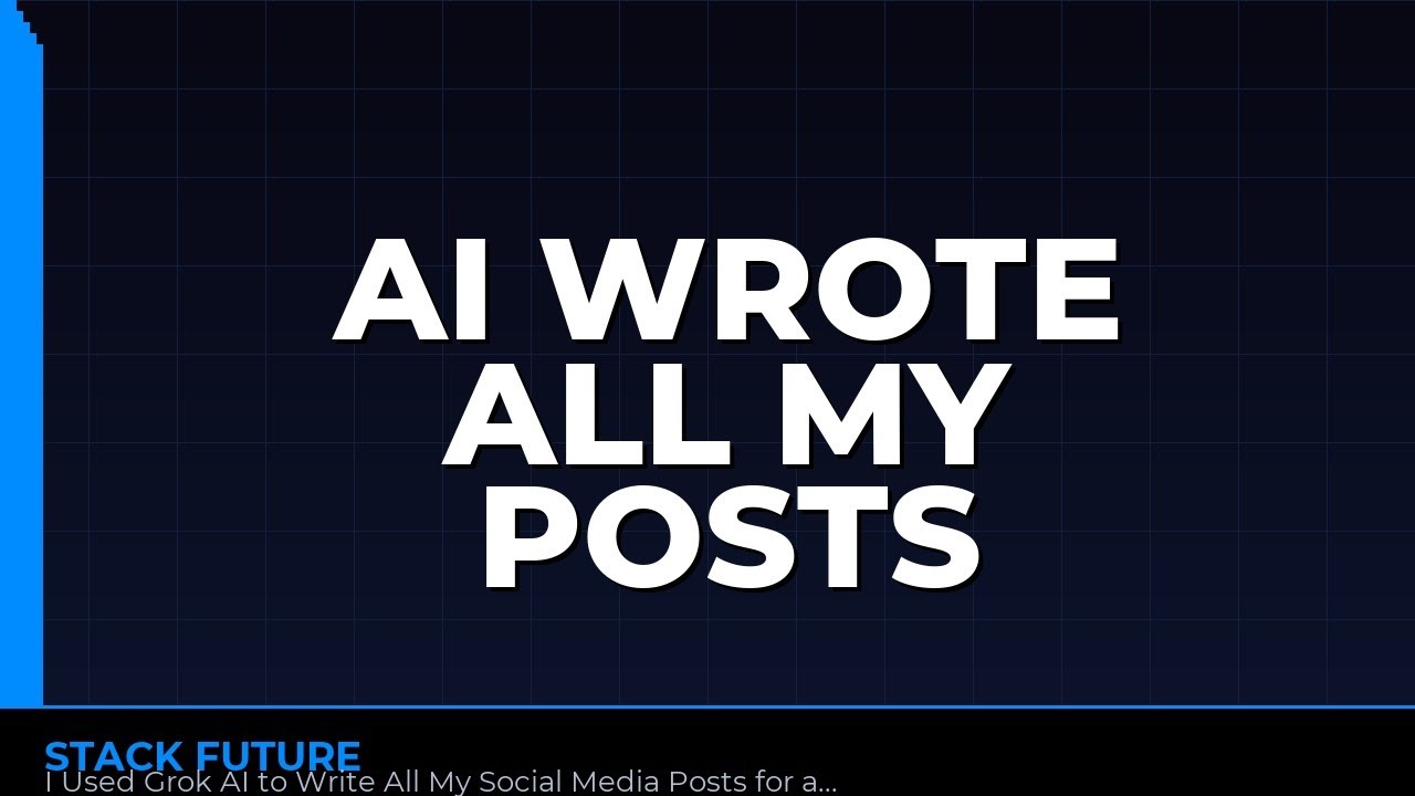 I Used Grok AI to Write All My Social Media Posts for a Week &mdash; Here's What Actually Happened