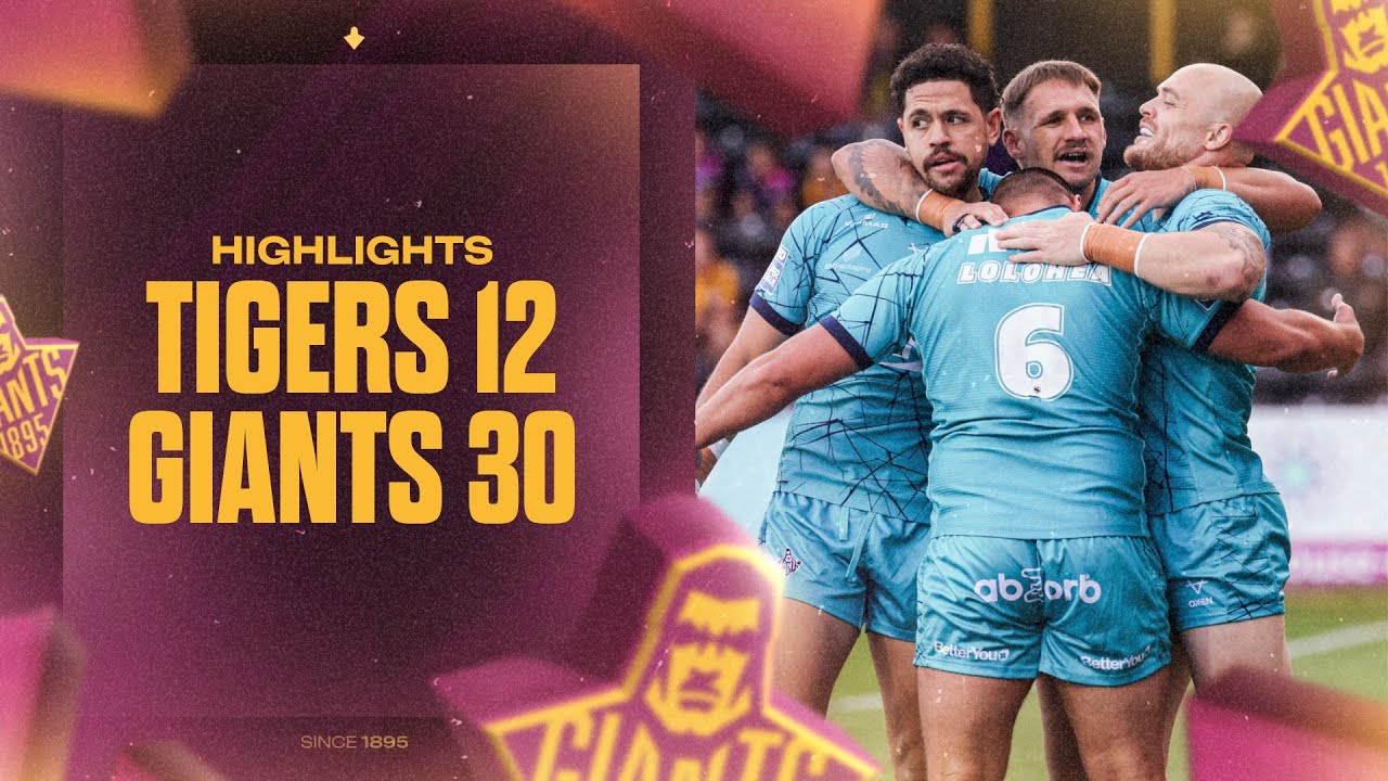 GIANTS GET BIG WIN AT CAS | Castleford Tigers vs Huddersfield Giants | Highlights