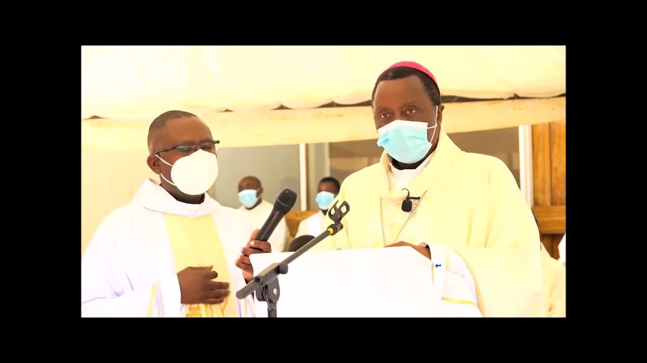 Rt. Rev. George C.Z.  Lungu, Bishop of Chipata the Ordaining Bishop at the Diaconate Ordination