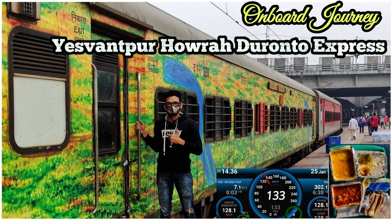 OnBoard Yesvantpur Howrah DURONTO Express Sleeper Class Journey | *Washroom Ke Andar Ya Keya h 😱*