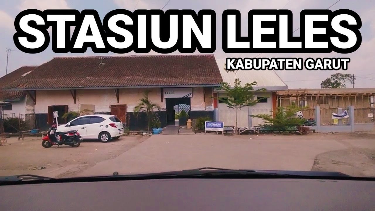 JALAN MENUJU STASIUN LELES DARI CIPANAS GARUT