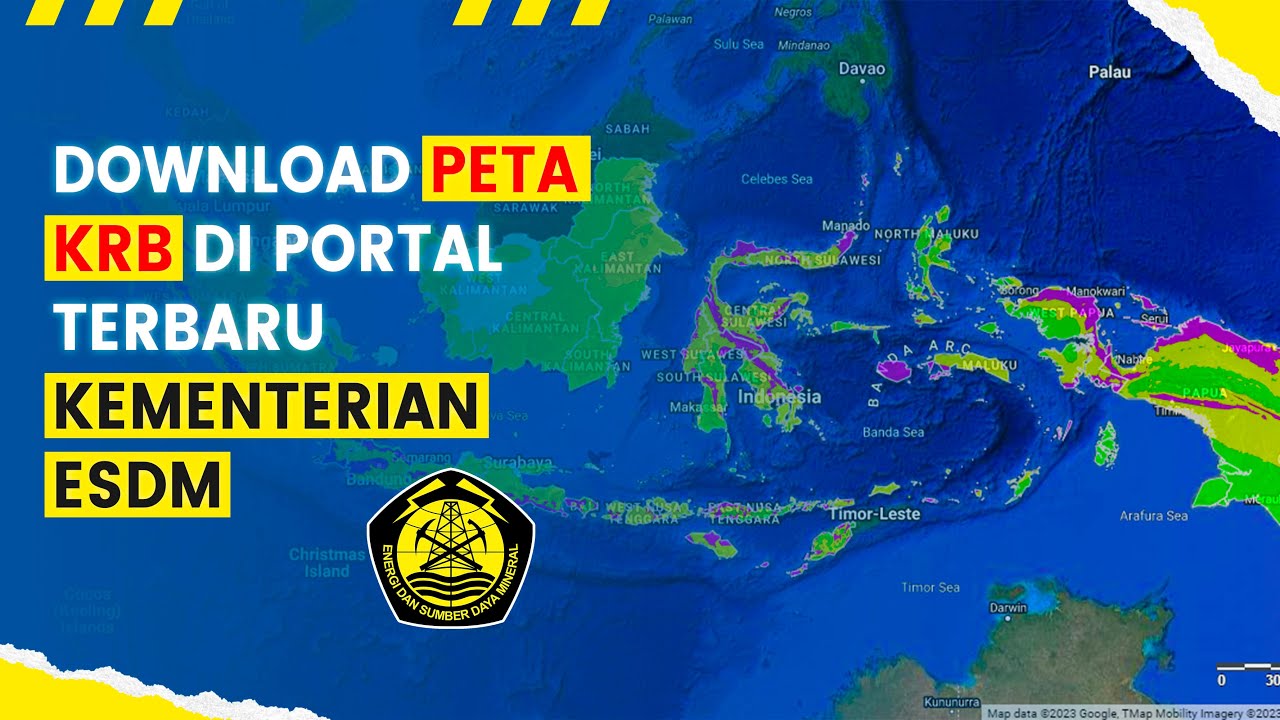 Ada Data SHP!! Cara Download Peta KRB (Kawasan Rawan Bencana) di Portal Terbaru Kementerian ESDM