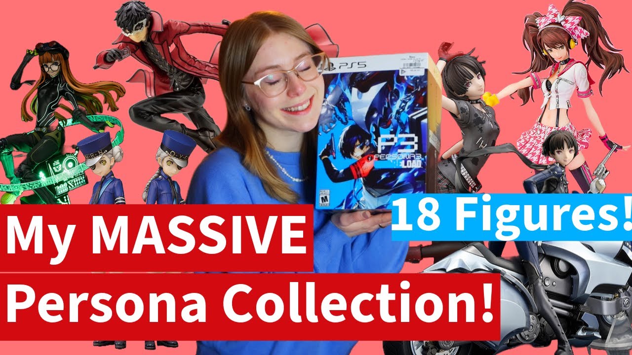 My MASSIVE Persona Collection & Unboxing The Persona 3 Reload Aigis Edition!