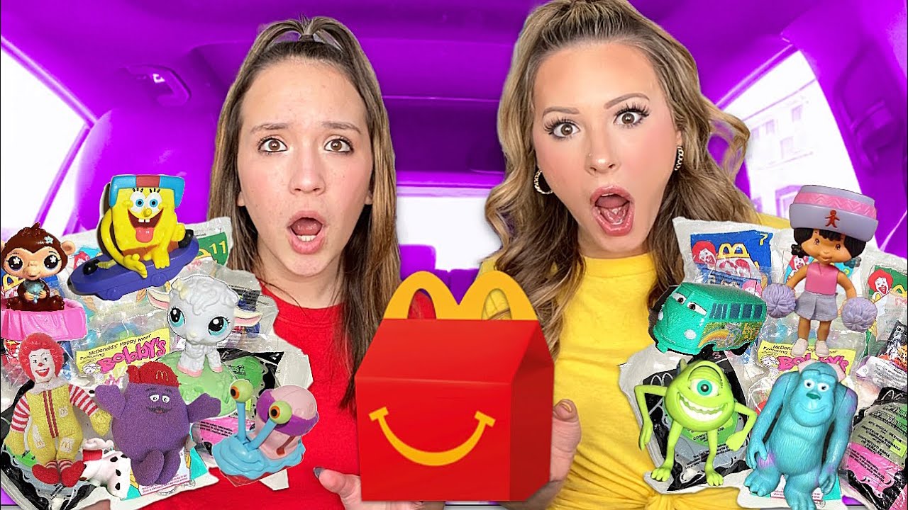 We asked for RARE VINTAGE MacDonalds toys from the last DECADE and THIS happened 😱🤫😳