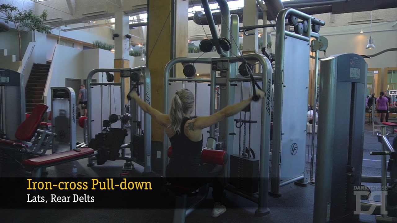 How To: Iron-cross Pull-down