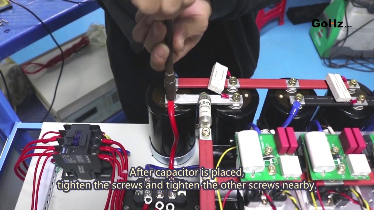 GoHz Frequency Converter Capacitor Replacement