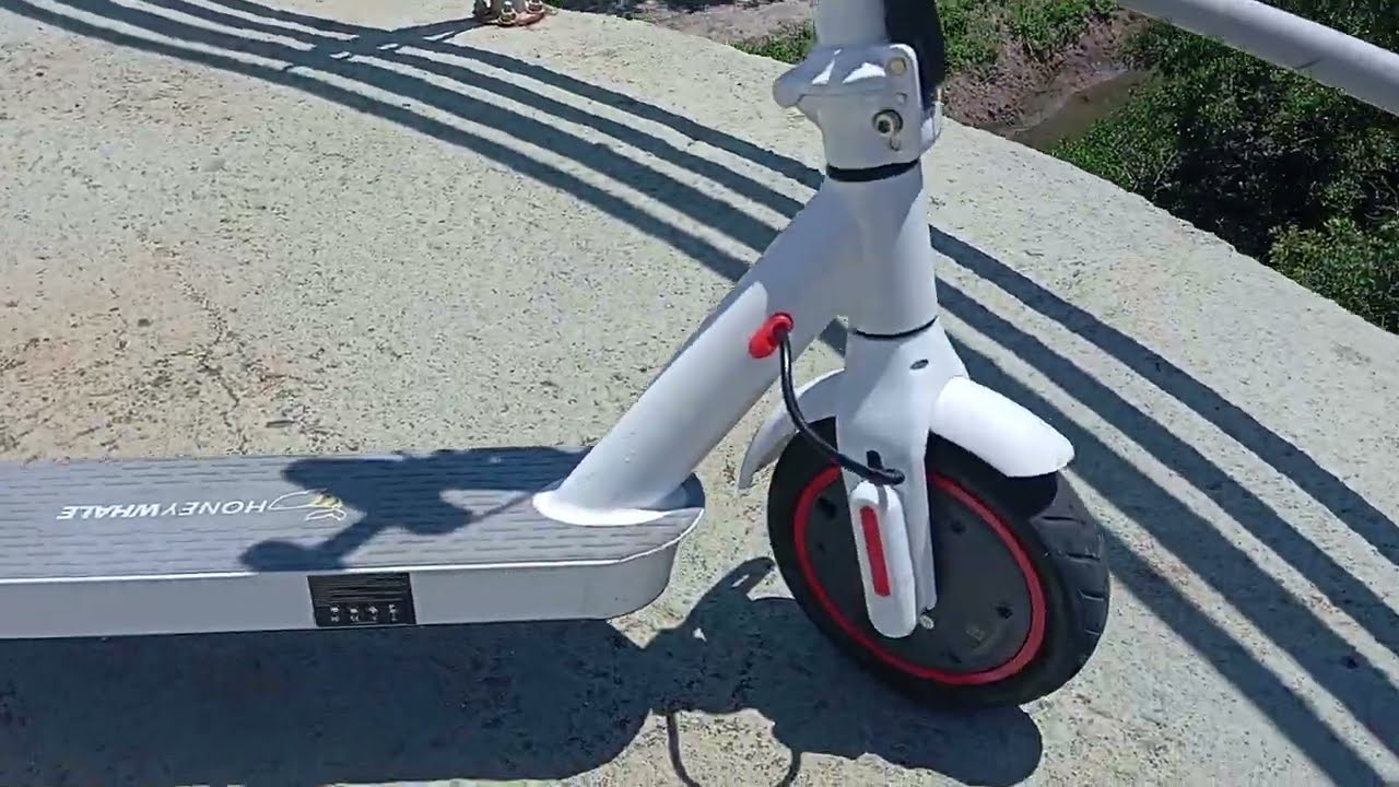 Patinete elétrico Uma parte do meu trajeto até meu trabalho 🛴🚀