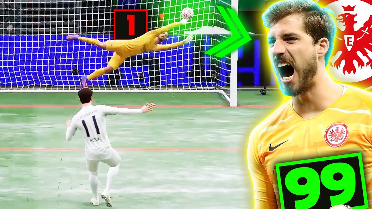 1er TRAPP zum 99er TORWART MACHEN NUR DURCH ELFMETER!! ⚽🚀👑 FIFA 22 Frankfurt Upgrade Karriere