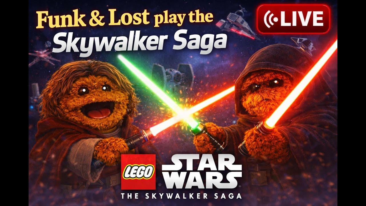 LEGO Star Wars Skywalker Saga Live 🔥 Funk & Lost Playthrough Begins!