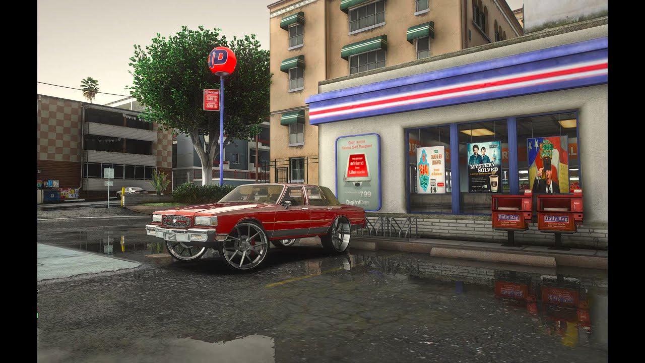 GTA V Mods [The Real Trap Stories Of Franklin] Season 9 Ep.11 Pickin Up Tha New 89 Box From The Shop