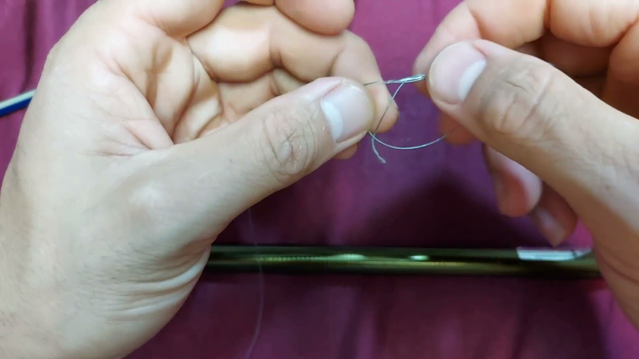 ربطة الإف جي (FG knot) أقوى ربطة حرير مع فلورو كاربون جربتها في رفع ماكينة كمبريسور ٢٥ لتر