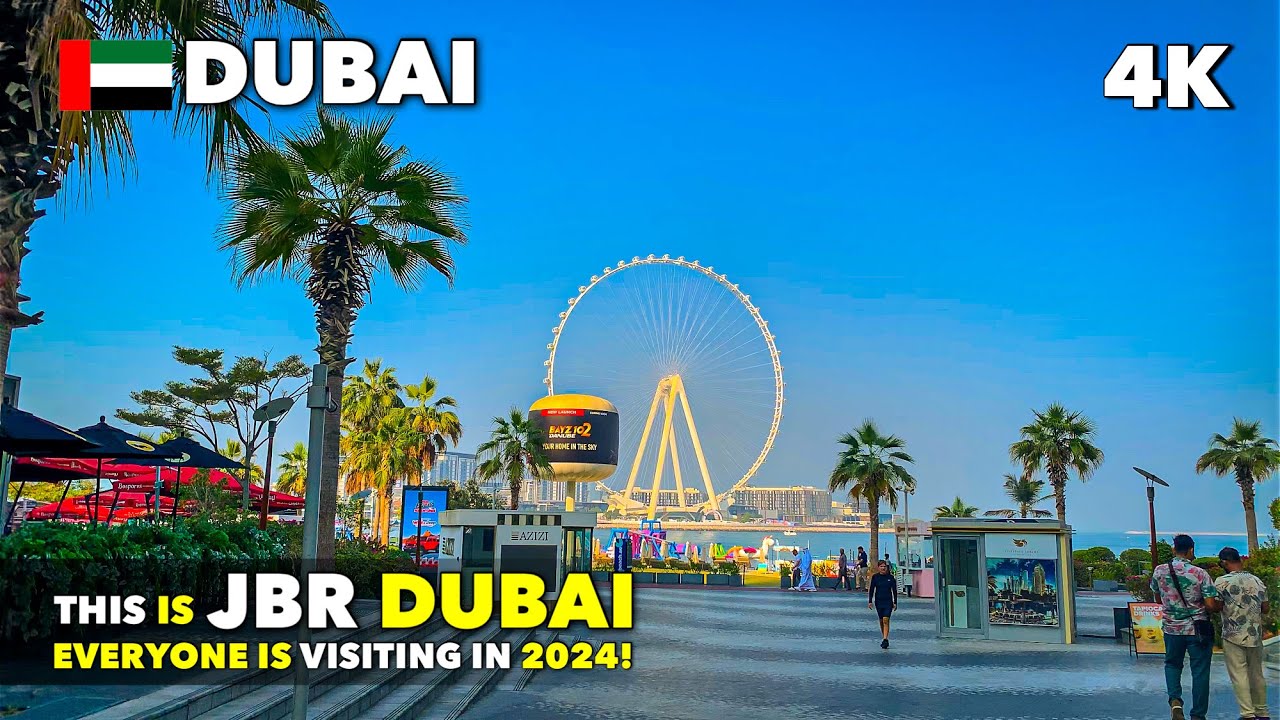 🇦🇪This is JBR Dubai That Everyone is Visiting in 2024!