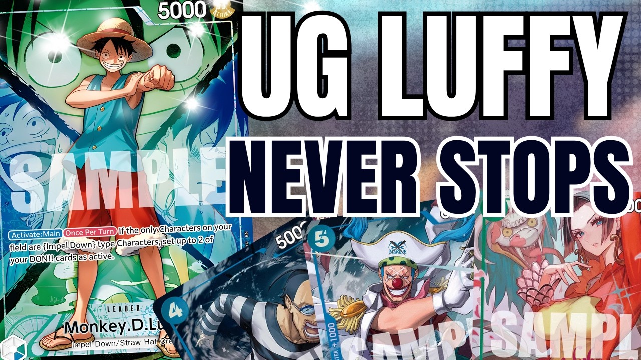 Гайд по сине-зеленому Луффи в OP06: сборка колоды и геймплей | One Piece TCG