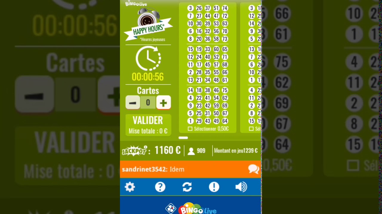Le Jackpot Qui Tombe 😱 Bingo Live 😍 A vous de juger 🙈