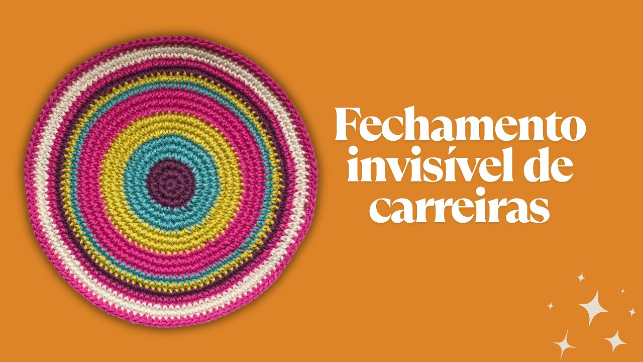 FECHAMENTO DE CARREIRA invisível no crochê!