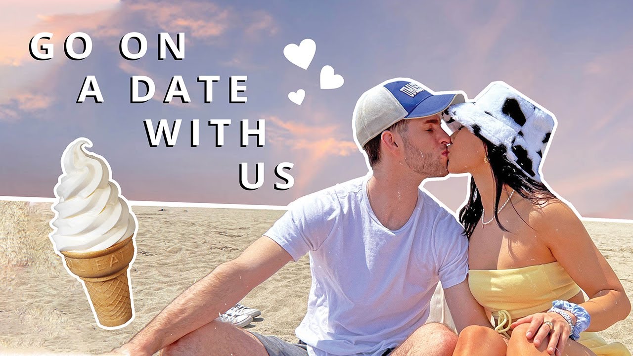 go on a beach date with us | VLOG