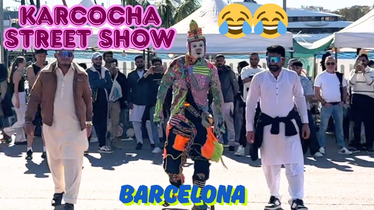 Karcocha SHOW hoy 30/03/25 en Barceloneta España, casi en vivo. SIN EDITAR