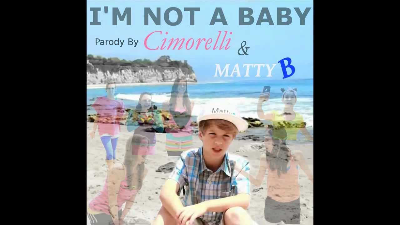 Cover Art Video - Cimorelli and MattyBRaps parody CALL ME MAYBE - I'M NOT A BABY