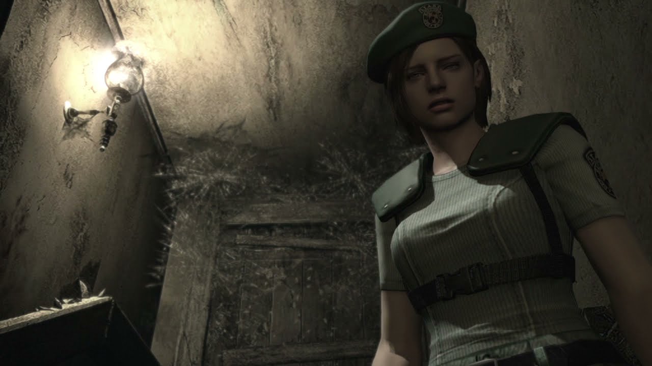 RE 1 HD If Jill gets poisoned by Yawn Scene and Richard Aiken Death Scene