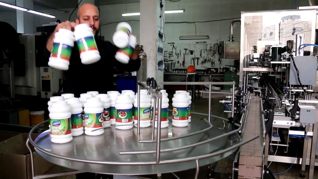 Challenger 200B3 Tahena filling machine - ماكينة تعبئة طحينة