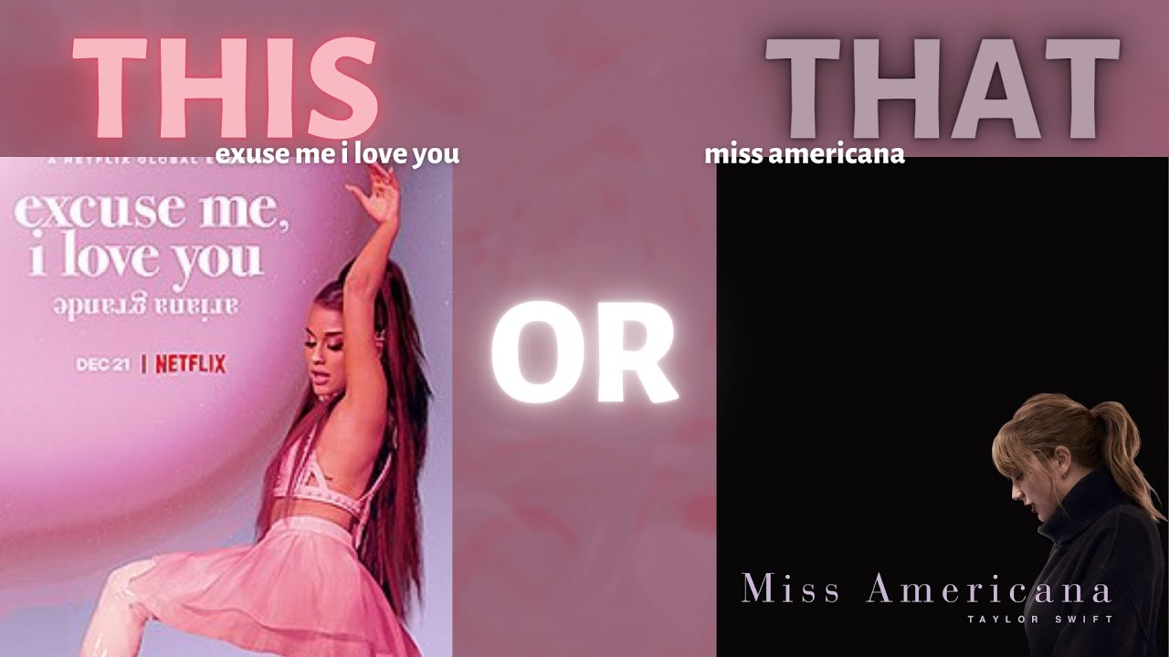 THIS OR THAT TV SHOW AND MOVIE EDITION !!