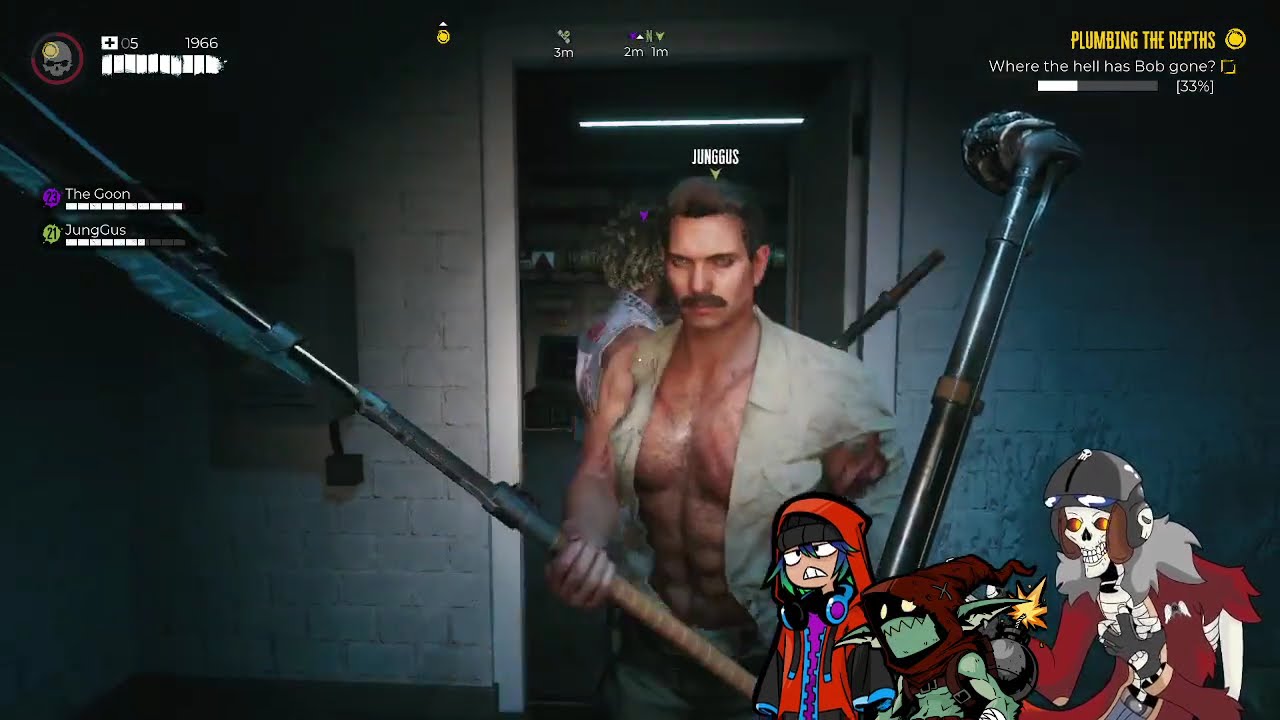 I kinda lost the plot ngl, I'm just here to look cute | Dead Island 2 w/ Goon and Jungus