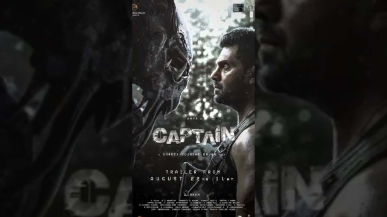 Captain Official Trailer | Arya, Aishwarya Lekshmi | D Imman] Shakti Soundar Rajan | @MVTamil