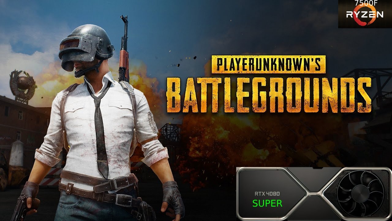 PUBG: Battlegrounds - Ryzen 5 7500F + RTX 4080 SUPER - 1440P